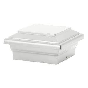 Sky White Decorative Post Cap B174350