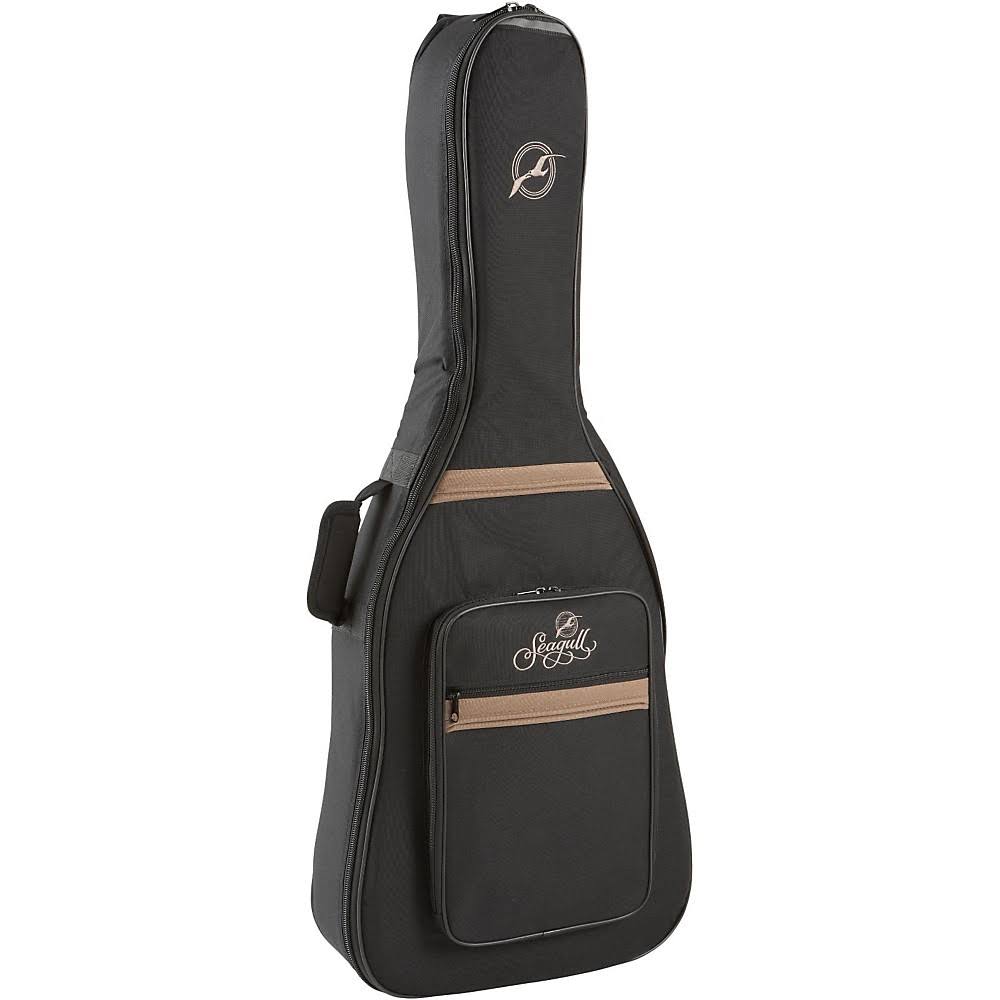 Black Embroidered Logo Guitar Gig Bag T375