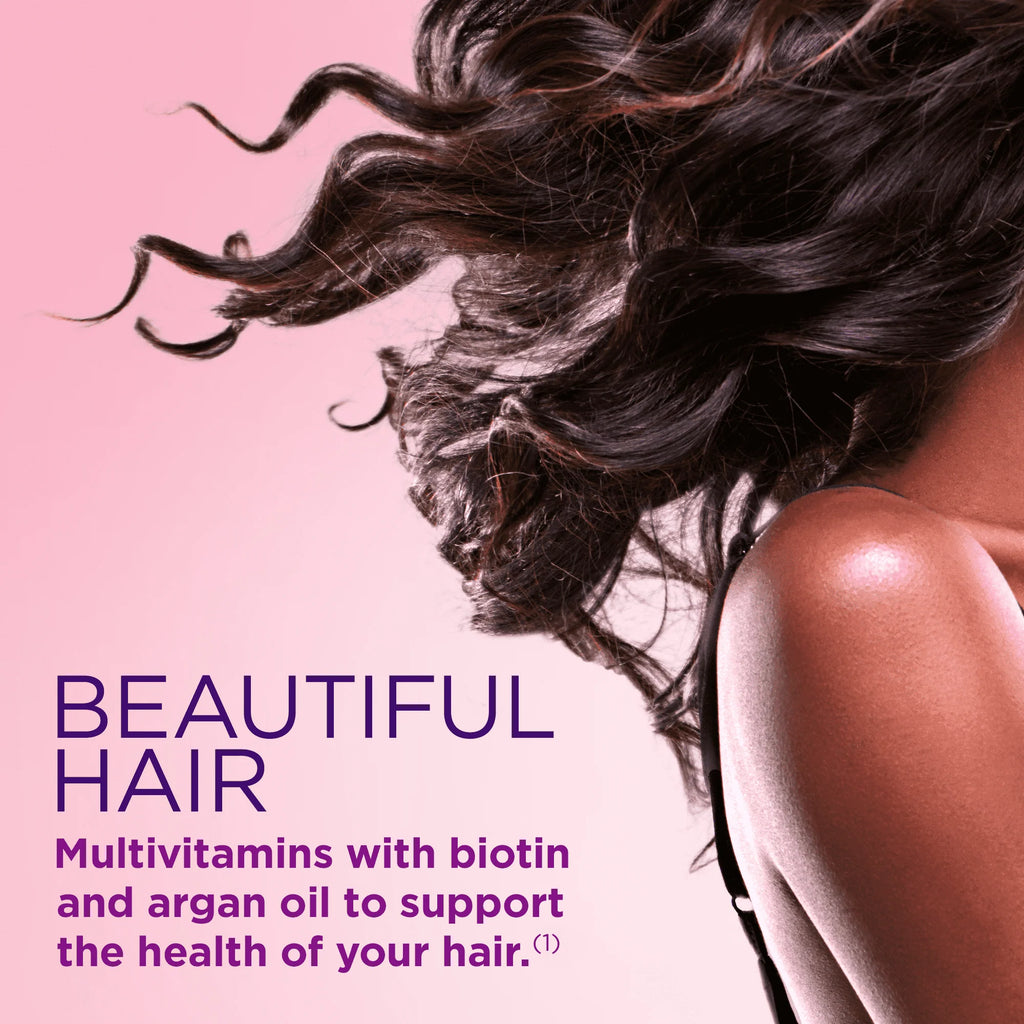 Advanced Hair, Skin and Nail Biotin & Vitamins A, C, & E Softgels, 120 Ct F4178