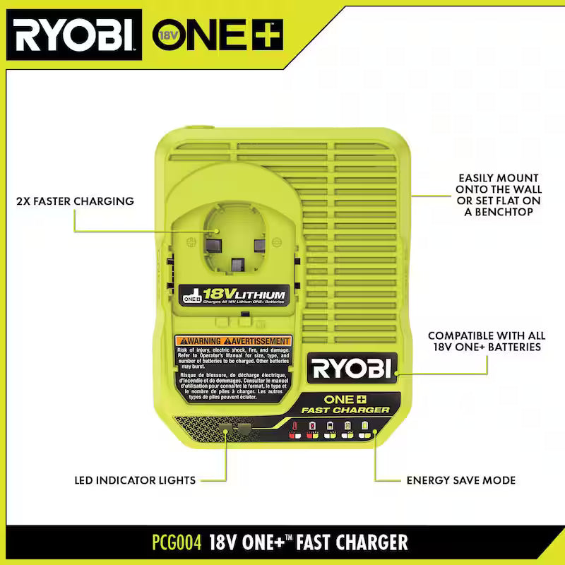 18V 6.0 Ah Lithium-Ion Battery and Charger Starter Kit A2694