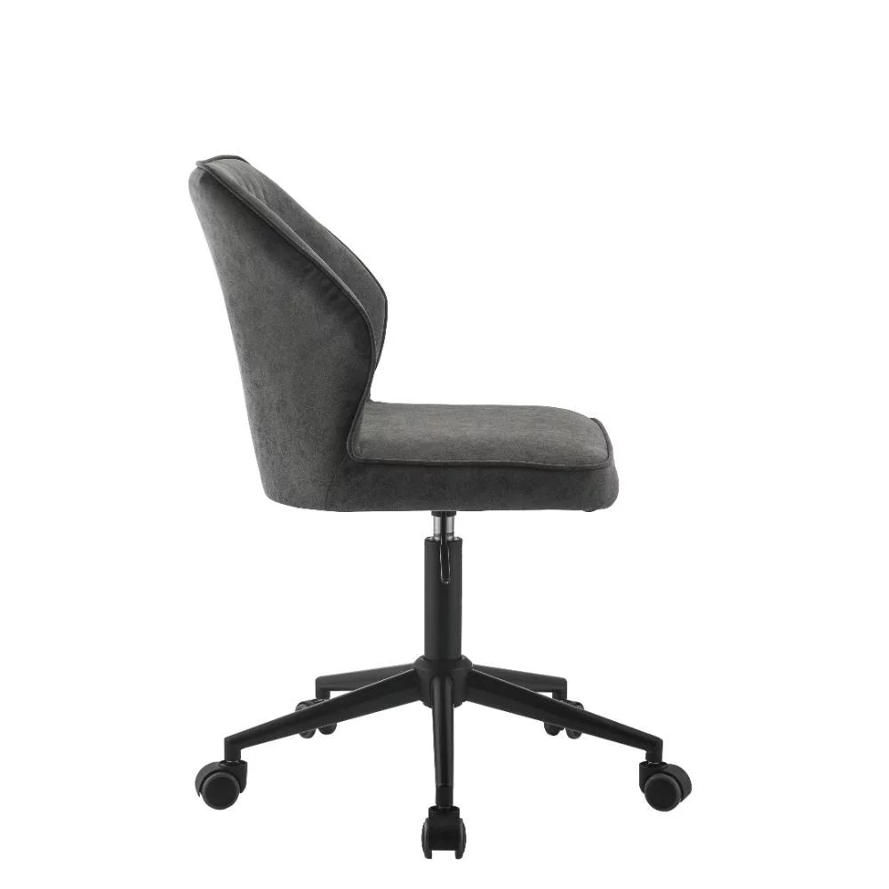 Vintage Gray PU Office Chair B778438
