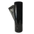 18" x 1500' 80g Stretch Wrap 4 Rolls Dark Black J1352