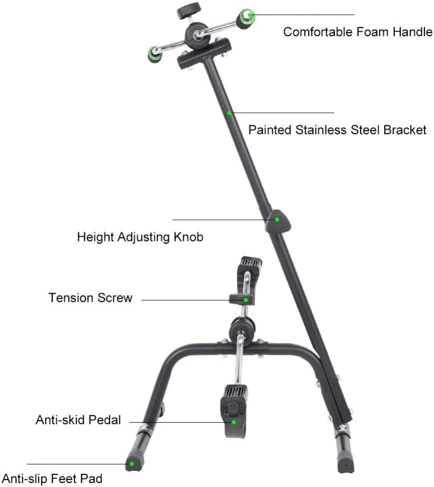 Adjustable Pedal Exerciser Indoor Cycling Fitness Equipment Y932