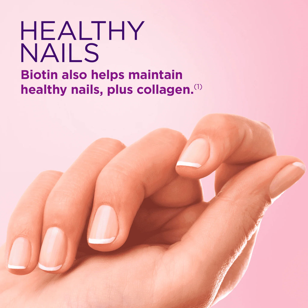 Advanced Hair, Skin and Nail Biotin & Vitamins A, C, & E Softgels, 120 Ct F4178