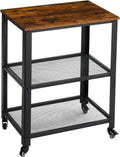Vintage 3-Tier Kitchen Bar Cart on Wheels J299793