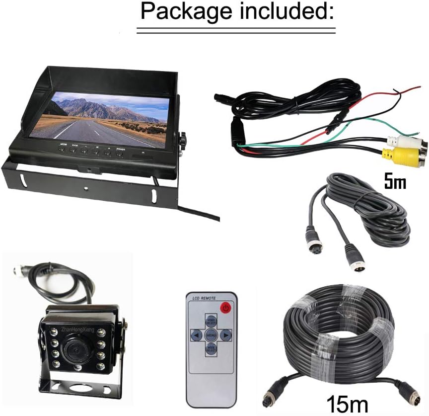 IP69 Waterproof HD 1080P Rear View Camera and 9 IPS Monitor System C347480