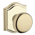 Round Passage Knobset with Traditional Arch Rose R77704