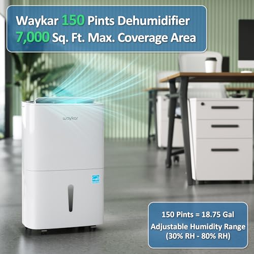 120 Pints Energy Star Home Dehumidifier with Drain Hose D924