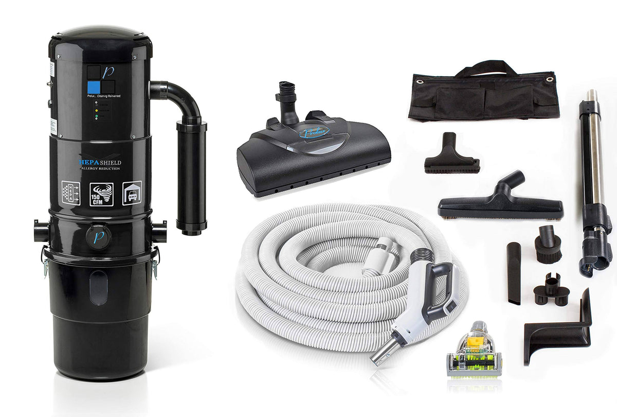Central Vacuum System with Power Hose Kit A80487
