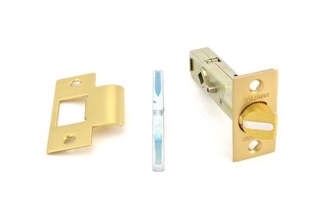 Satin Brass Privacy Door Knob Latch W736
