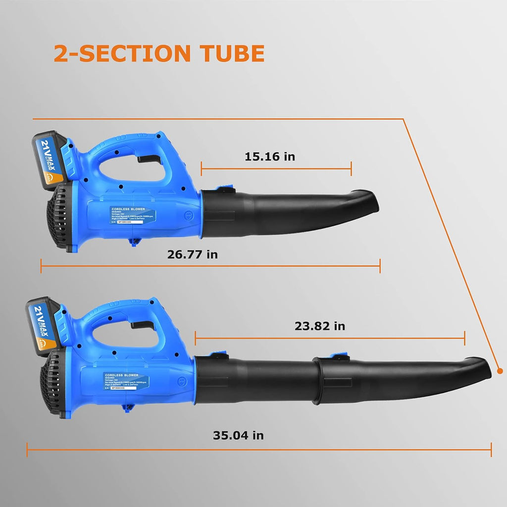 21V 4.0Ah Cordless Leaf Blower with Battery and Charger O827774