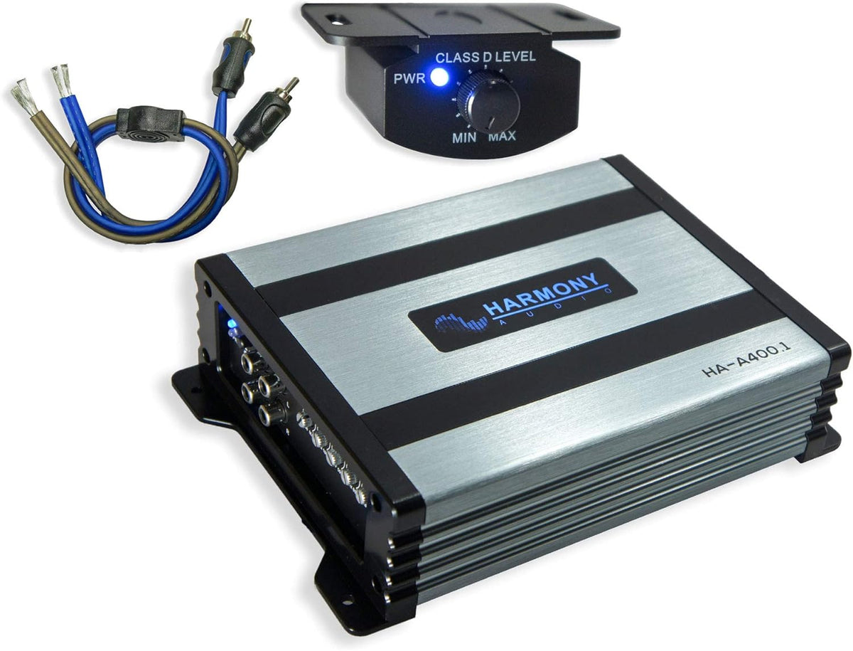 6.75 Loaded Sealed Sub Box Bundle with Amplifier & Amp Kit N25792