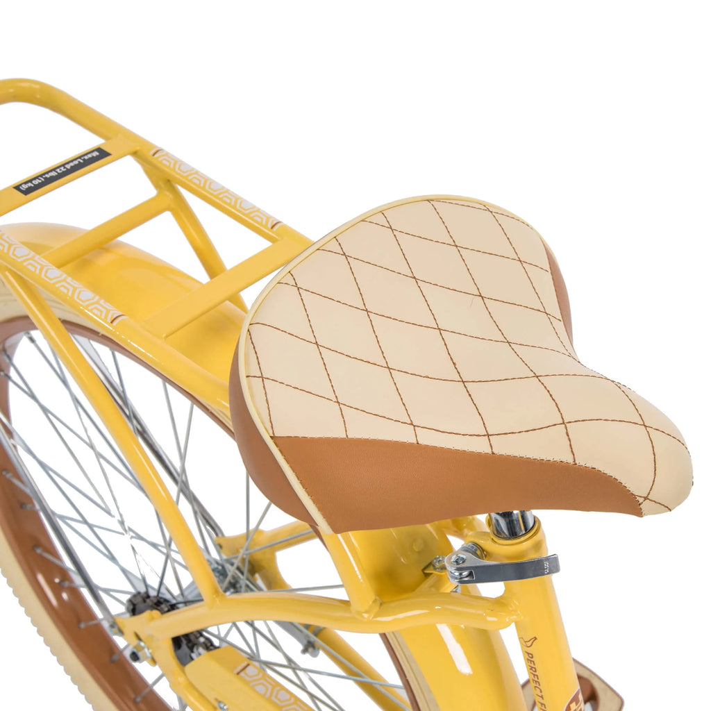 Yellow 26 Inch Cruiser Bike X38761