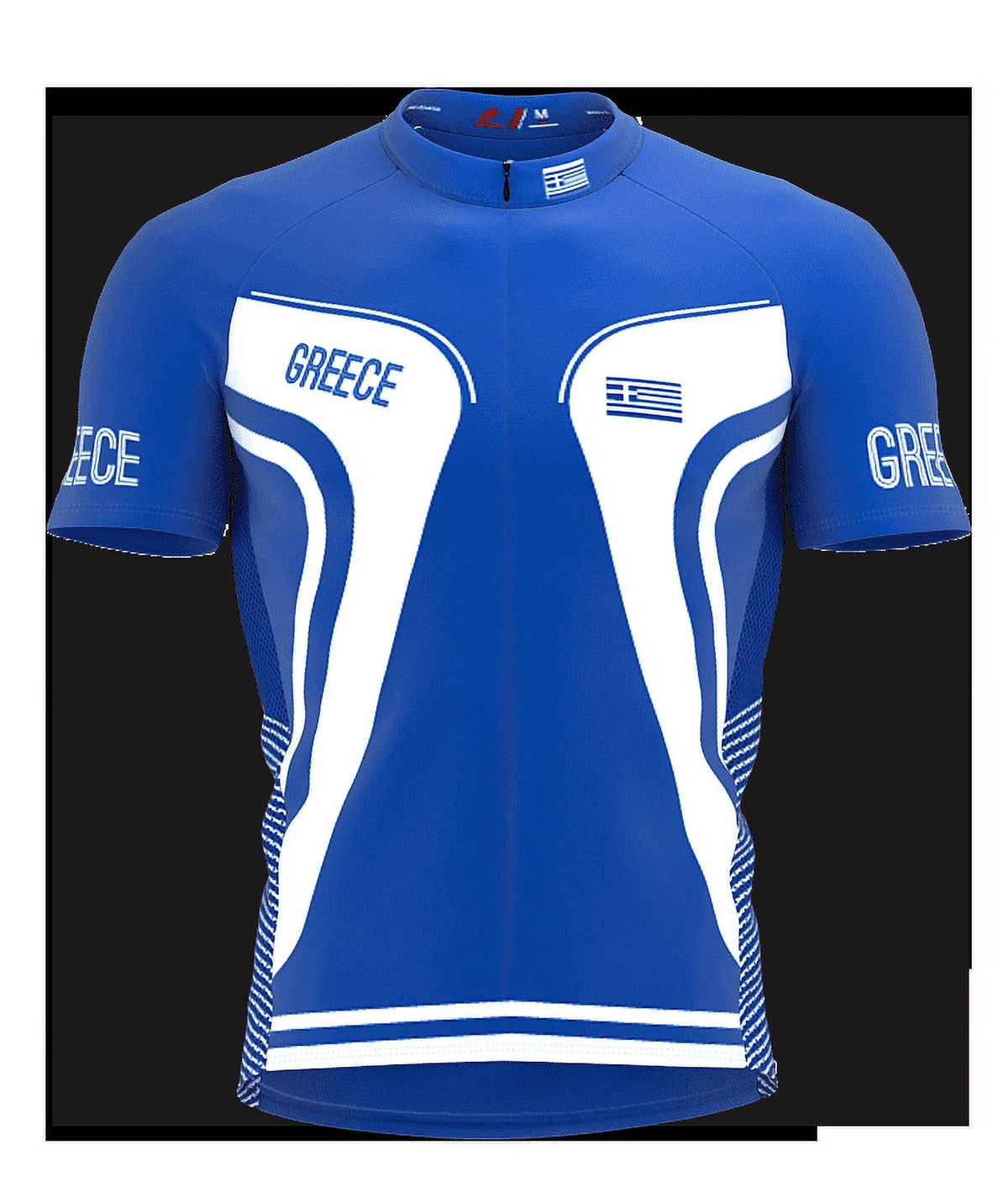 Full Zipper Short Sleeve Cycling Jersey B5616