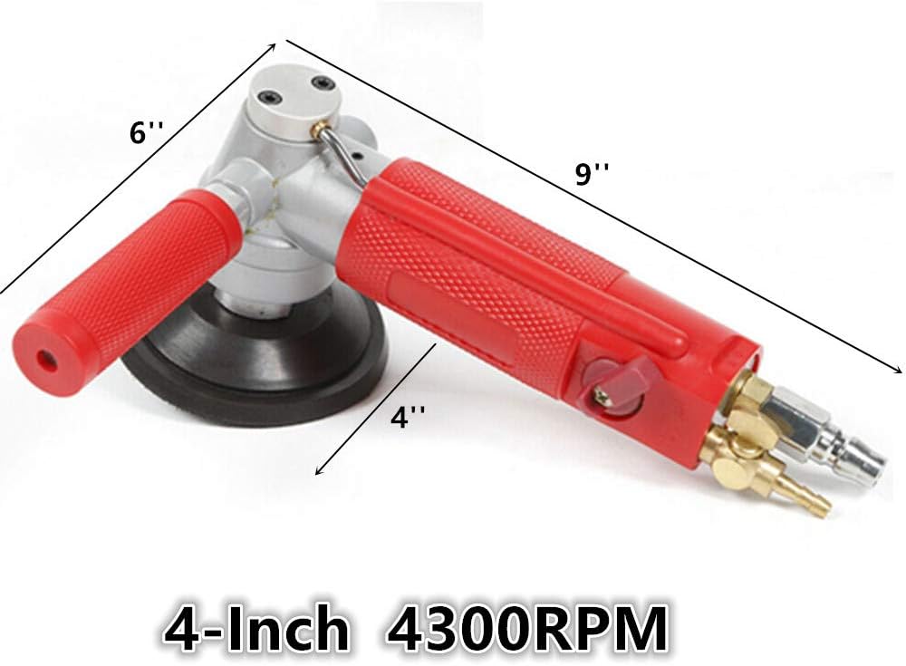 4-Inch Pneumatic Air Wet Stone Polisher Grinder 4300RPM G512553