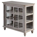 2 Door Accent Cabinet Driftwood Gray N792