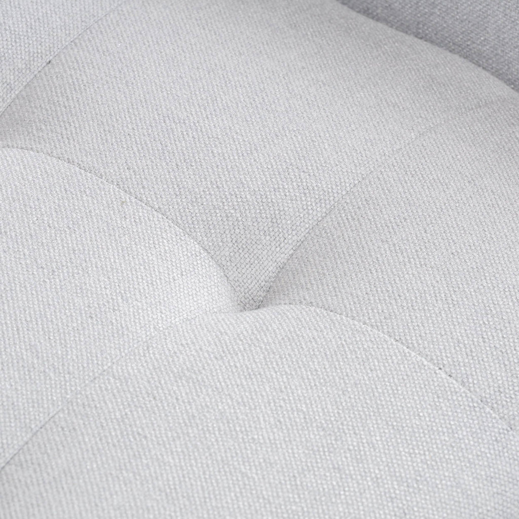Tufted Fabric Armed Storage Ottoman Bench H514779