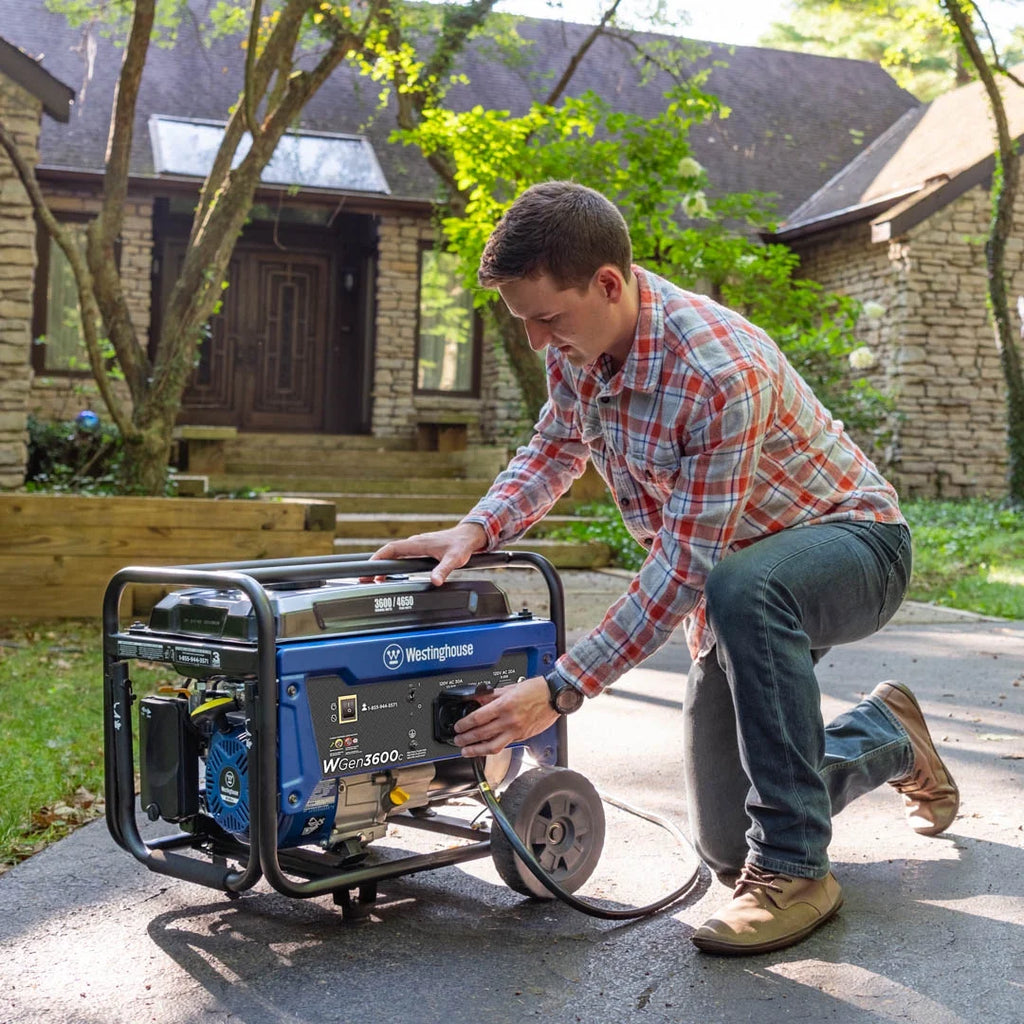 Gas Powered Portable Generator with CO Sensor J385