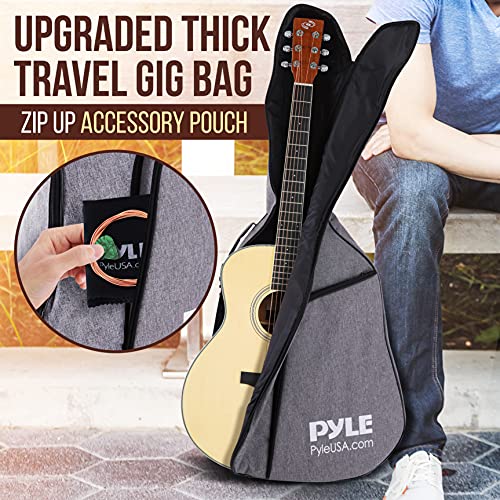 4/4 Full Size Acoustic-Electric Guitar Kit with 4-Band EQ, Spruce Mahogany R54491