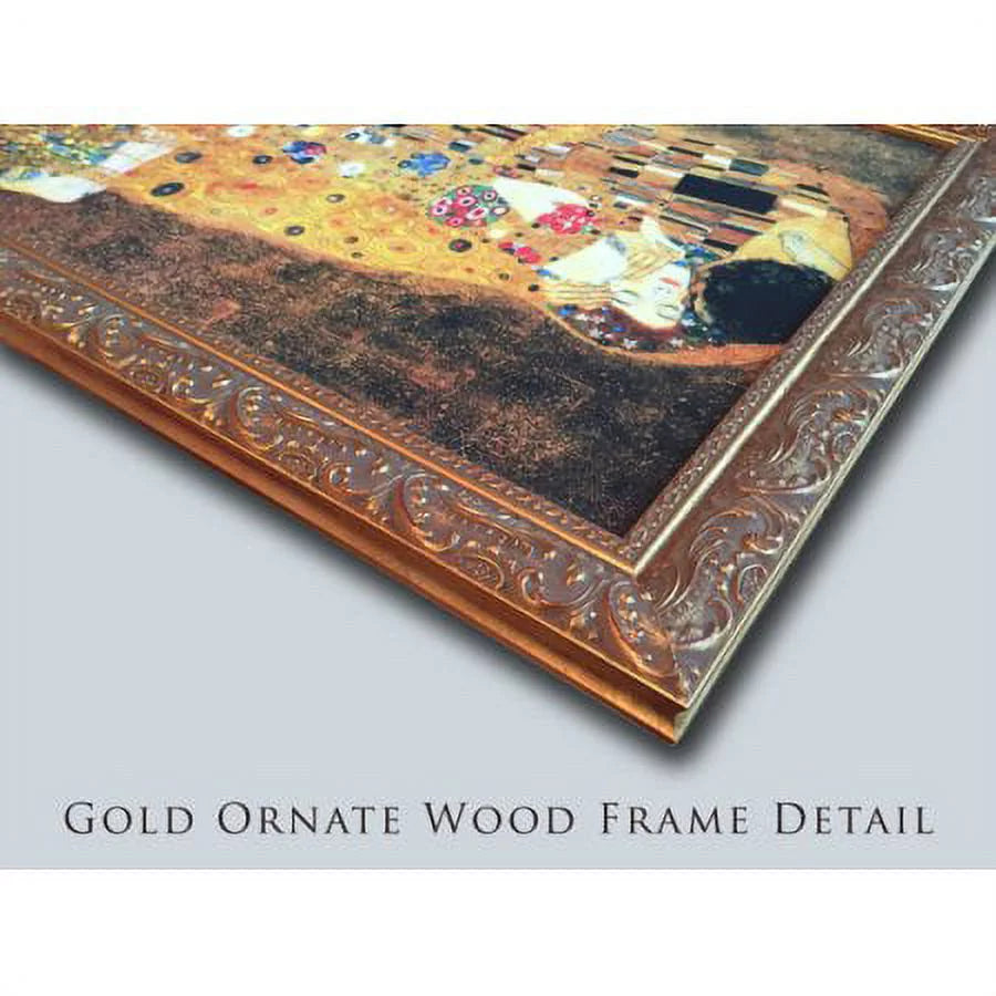 Gold Ornate Framed and Double Matted Museum Art Print 18x24 K6434