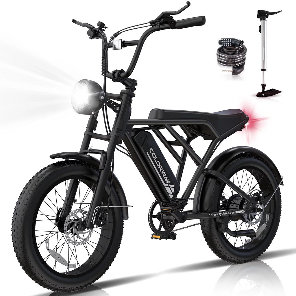 750W Electric Bike 20X4.0 Fat Tire 48V 15Ah Battery G399