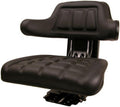 Black Universal Tractor Seat Susp w/ Base & Tracks Pack of 2 K9796