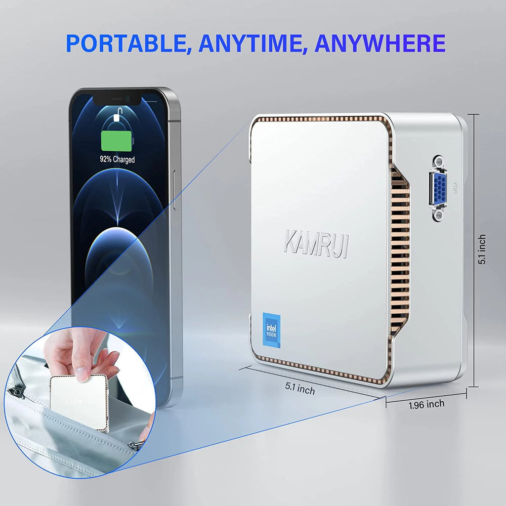 Mini PC 16GB 512GB Windows 11 Pro G187