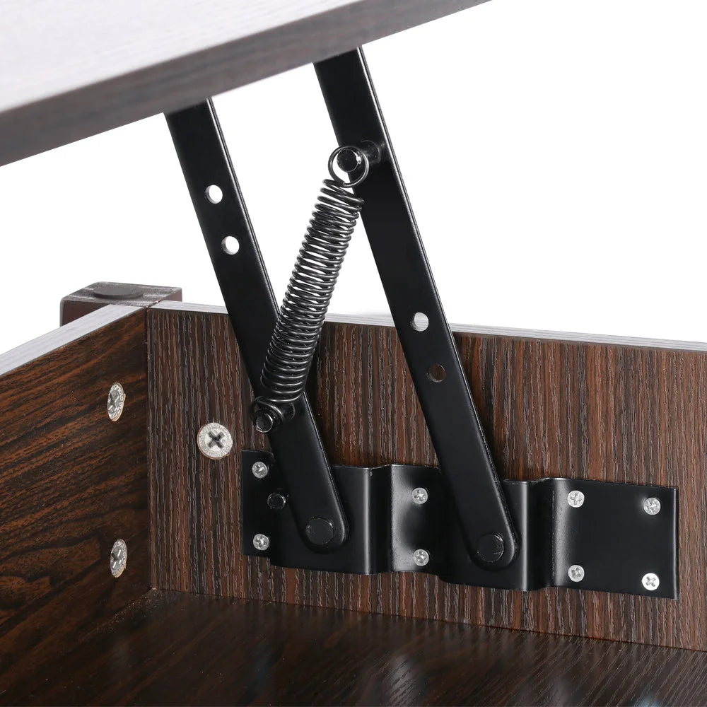 Modern Lift Top Coffee Table with 3 Storage Compartments W397966