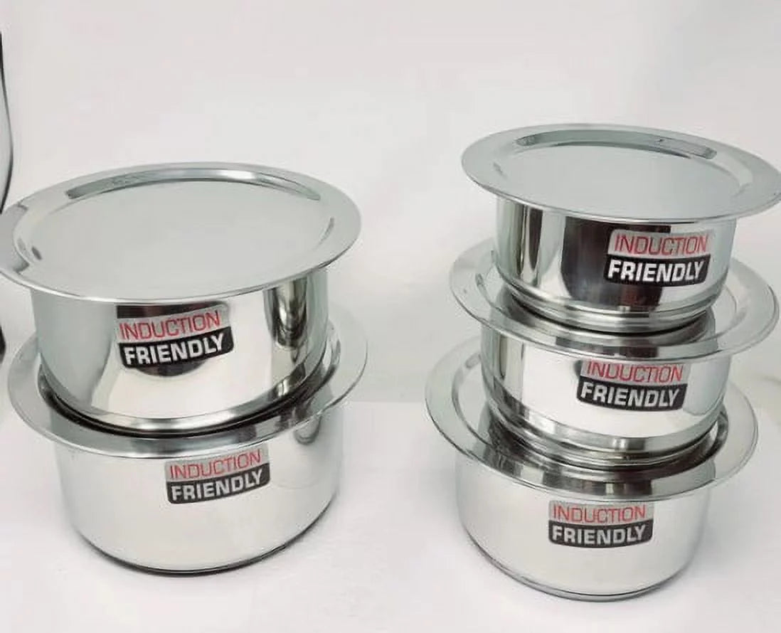 Stainless Steel 5 Pcs Cookware Set U3495