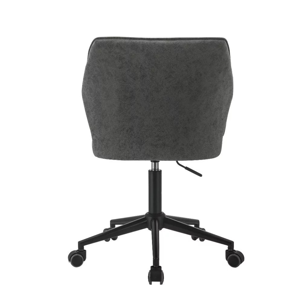 Vintage Gray PU Office Chair B778438