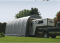 14-Ft.W Round-Style Instant Garage, 24ft.L x 14ft.W x 12ft.H, 2 3/8in. Frame P168447