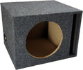 Single 10 Vented Subwoofer Stereo Sub Box Ported Enclosure 5/8 MDF K978