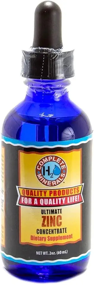 Zinc Ionic Mineral Water Concentrate 10,000 ppm 2 fl. oz. F771