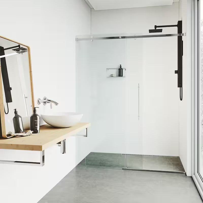 Matte Black 2-Jet Shower Panel System with Hand Shower Wand R495