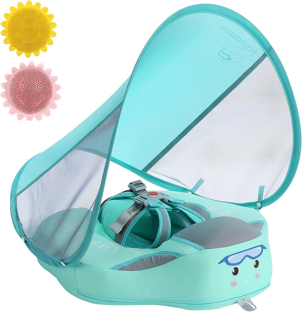 Baby Pool Float with Canopy UPF 50+, Non Inflatable U238763