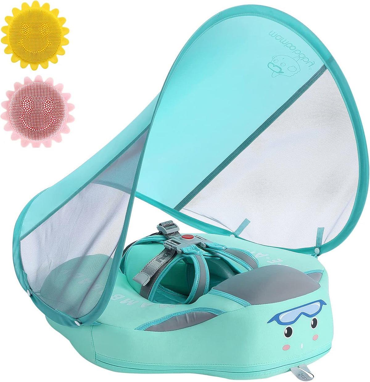 Baby Pool Float with Canopy UPF 50+, Non Inflatable U238763