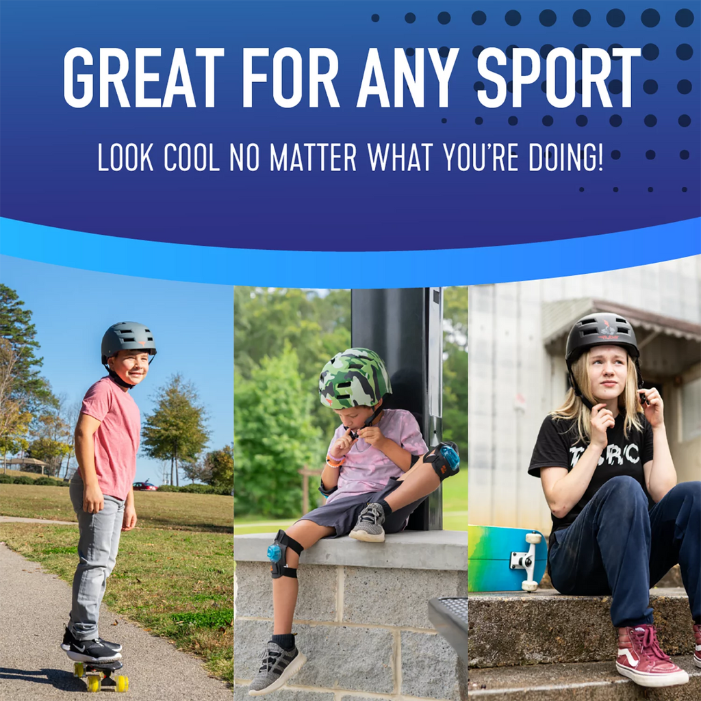Multi Sport Skateboard and Bike Helmet, Teal, L/XL T49726