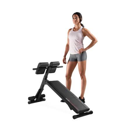 Black Hyperextension AB Bench J5652