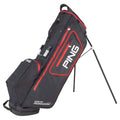 Stand Bag Black/White/Scarlet T915