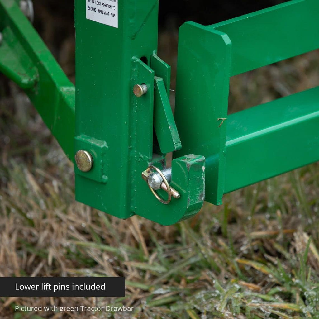Tractor Drawbar with Suitcase Weight Brackets 2 Receiver CAT 1 3-Pt Z95089