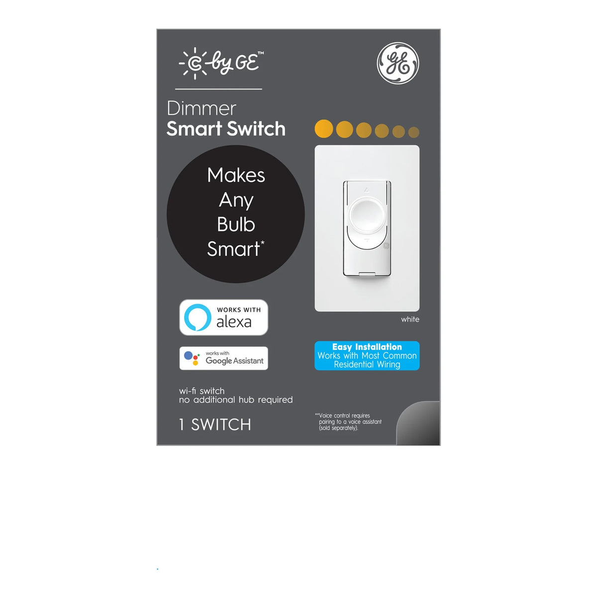 White Smart Light Switch G514