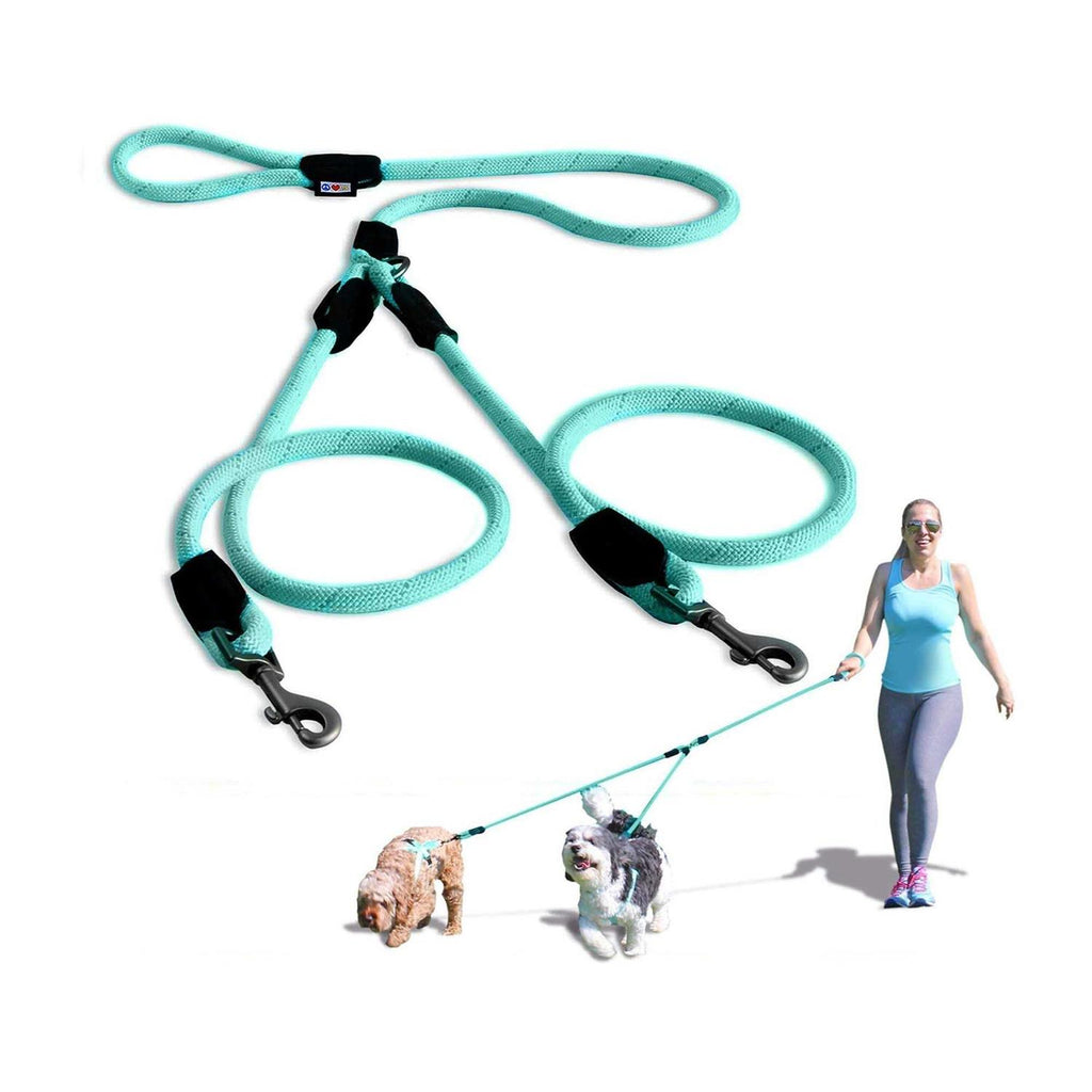 2 Reflective Rope Dog Leash Q1175