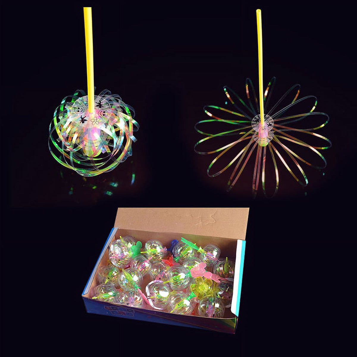 Sparkling Spindle Wand Glow Stick Toy U603