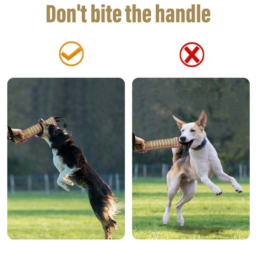 Dog Tug Toy Jute Bite Pillow A503