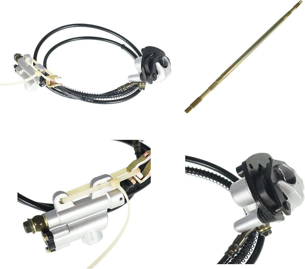 Rear Live Axle Kit Brake Assembly for Drift Trike Go Kart P94171