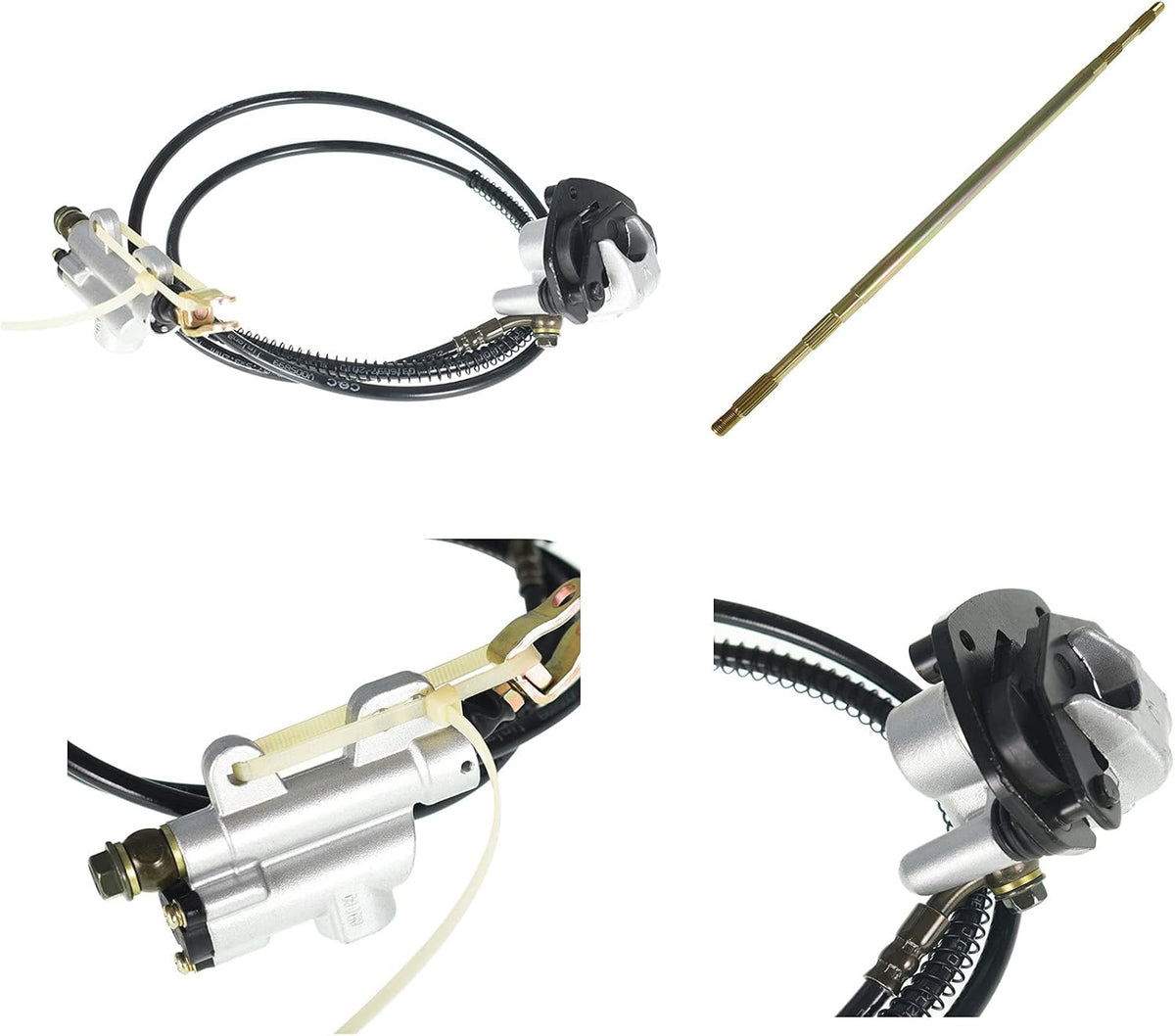 Rear Live Axle Kit Brake Assembly for Drift Trike Go Kart P94171