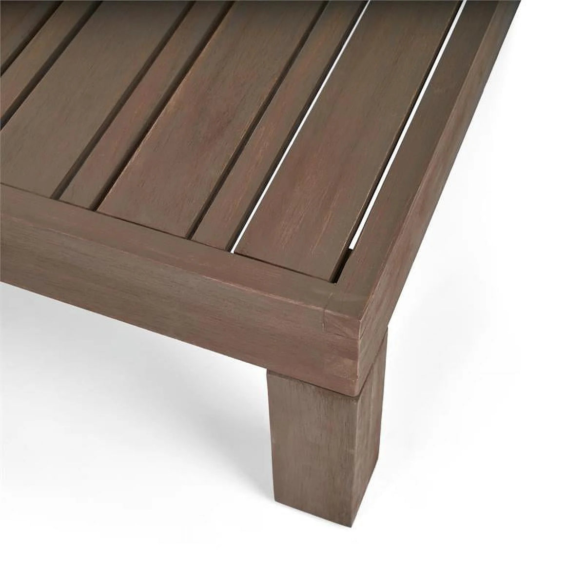 Teak & Red 4 Seater Outdoor Loveseat Chat Set A603