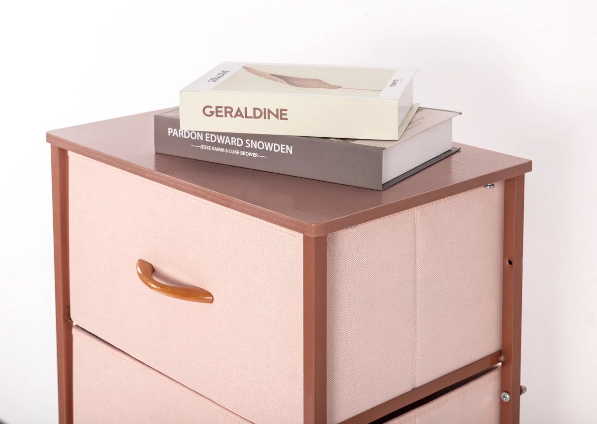 Pink 5 Drawer Dresser R98327