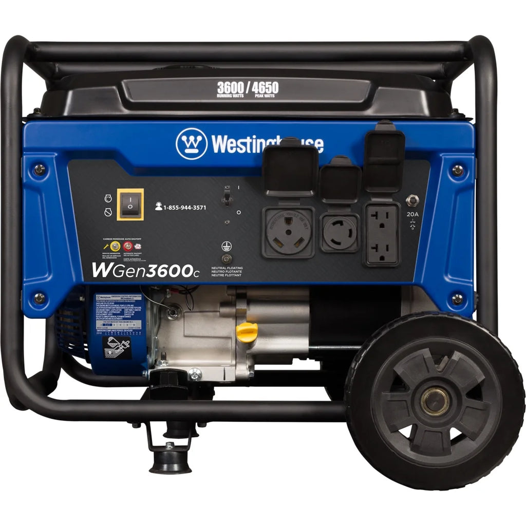 Gas Powered Portable Generator with CO Sensor J385