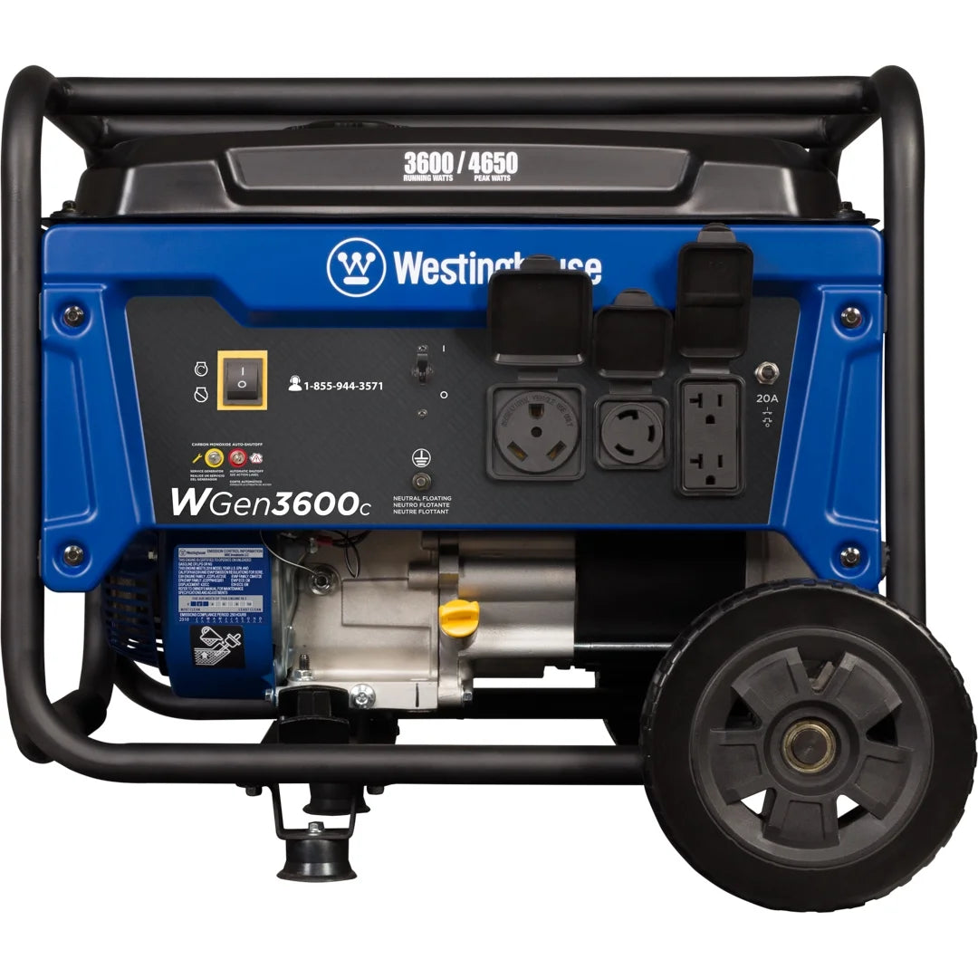 Gas Powered Portable Generator with CO Sensor J385